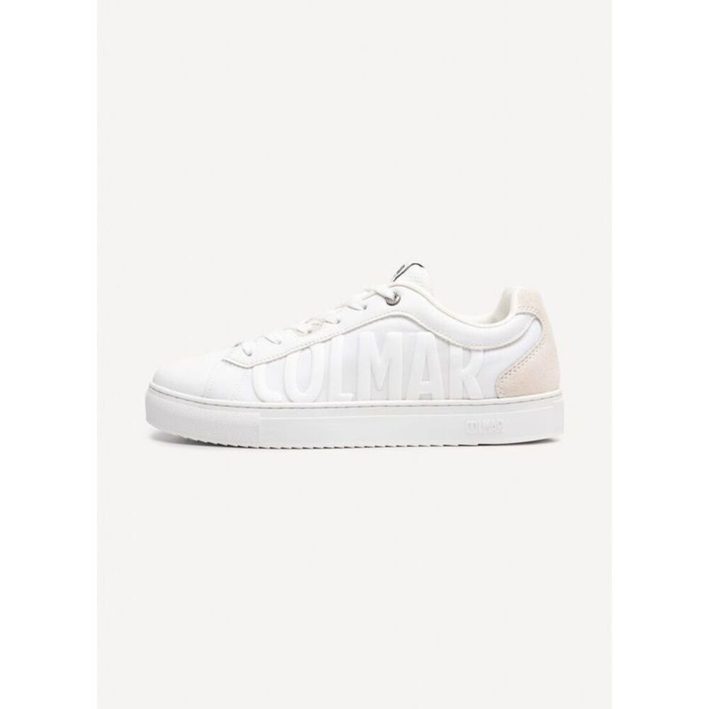 Colmar White Nylon Low Top Men's Sneakers